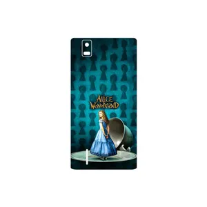 MAHOOT Alice in Wonderland Cover Sticker for Huawei Ascend P2