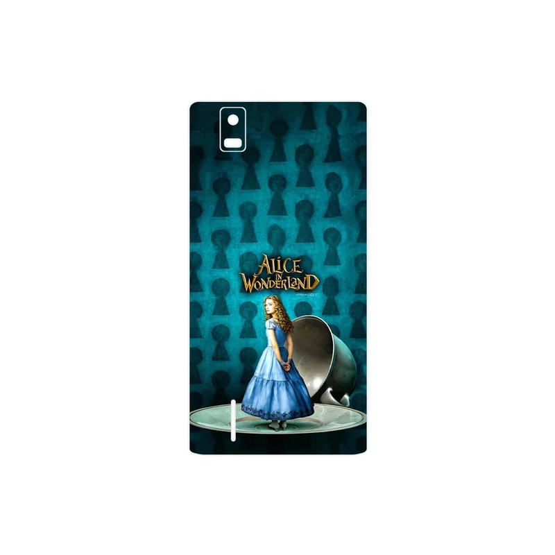 برچسب پوششی ماهوت مدل Alice in Wonderland مناسب برای گوشی موبایل هوآوی Ascend P2