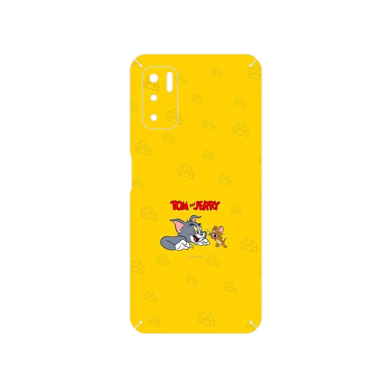 برچسب پوششی ماهوت مدل Tom and Jerry مناسب برای گوشی موبایل شیائومی Redmi Note 10 5G