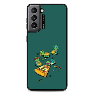 AKAM AMC-WSGS21-NINJA TURTLES15 Cover For Samsung Galaxy S21