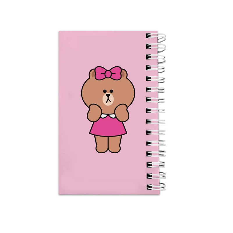 دفترچه یادداشت مدل to do list طرح دخترانه خرسی کد 56443