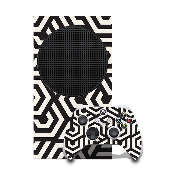 برچسب  کنسول بازی Xbox series s توییجین وموییجین مدل هندسی 04 مجموعه 4 عددی