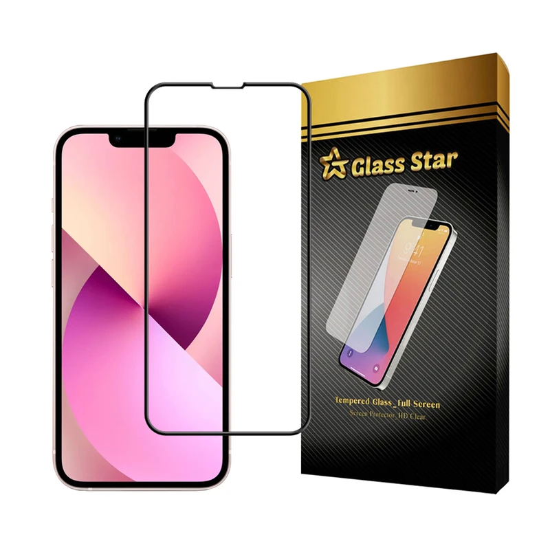محافظ صفحه نمایش گلس استار مدل BAGAIRG مناسب برای گوشی موبایل اپل iPhone 13 Pro / iPhone 13 / iPhone 14