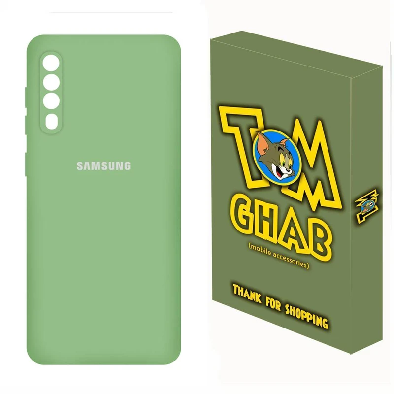 کاور قاب تام مدل سیلیکونی مناسب برای گوشی موبایل سامسونگ Galaxy A70  