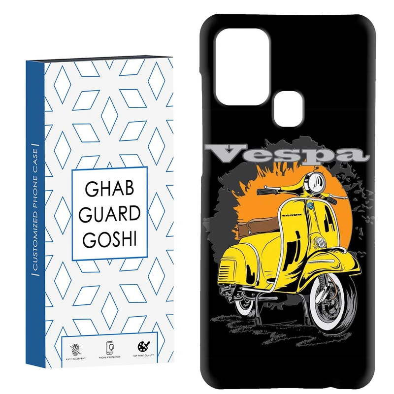 کاور قاب گارد گوشی طرح وسپا کد Dimo-727 مناسب برای گوشی موبایل سامسونگ Galaxy A21s