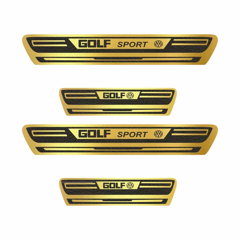 برچسب پارکابی خودرو کد S004 مناسب برای گلف بسته 4 عددی 