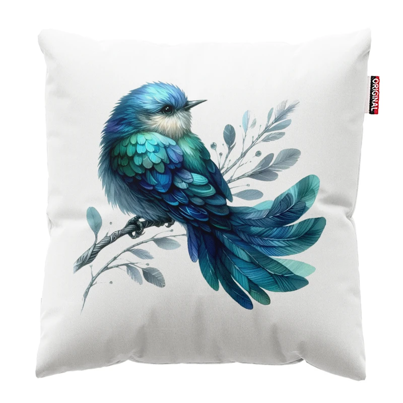 کوسن مدل پرنده سایز 30*30 سانتی متر