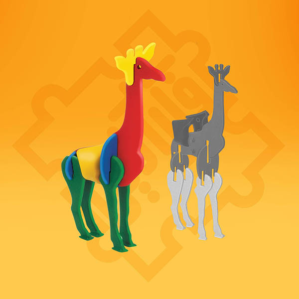 ساختنی فکرآذین مدل سه بعدی سازوباز طرح سافاری