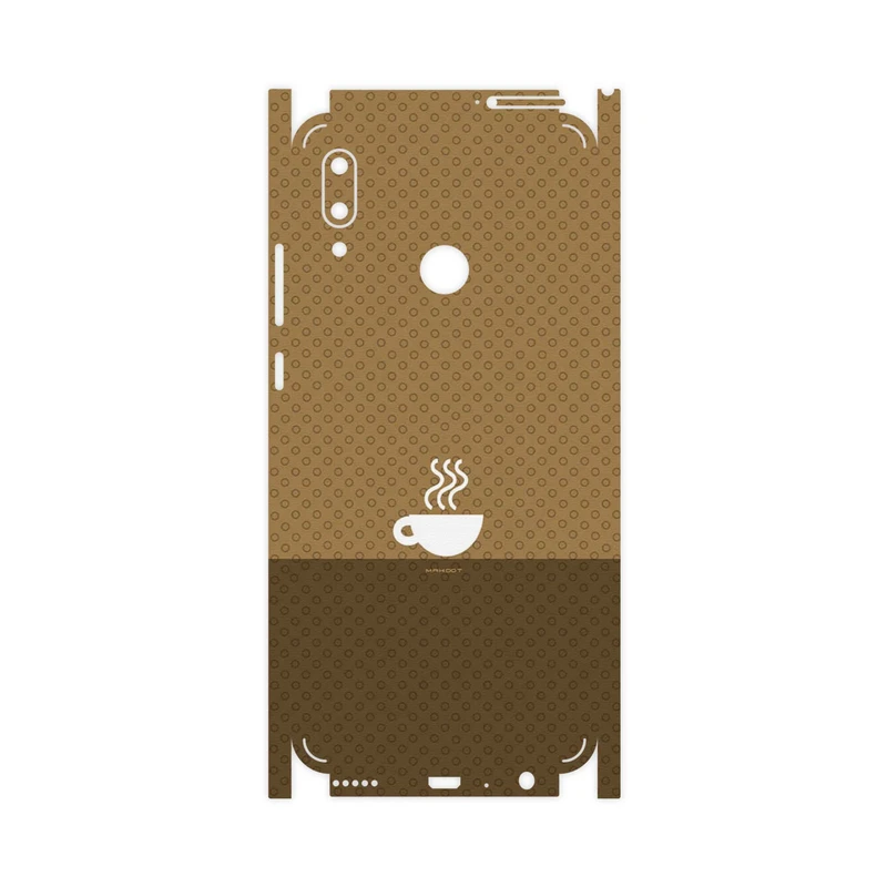 برچسب پوششی ماهوت مدل Minimal Cup of Coffee Icon-FullSkin مناسب برای گوشی موبایل هوآوی P Smart 2019