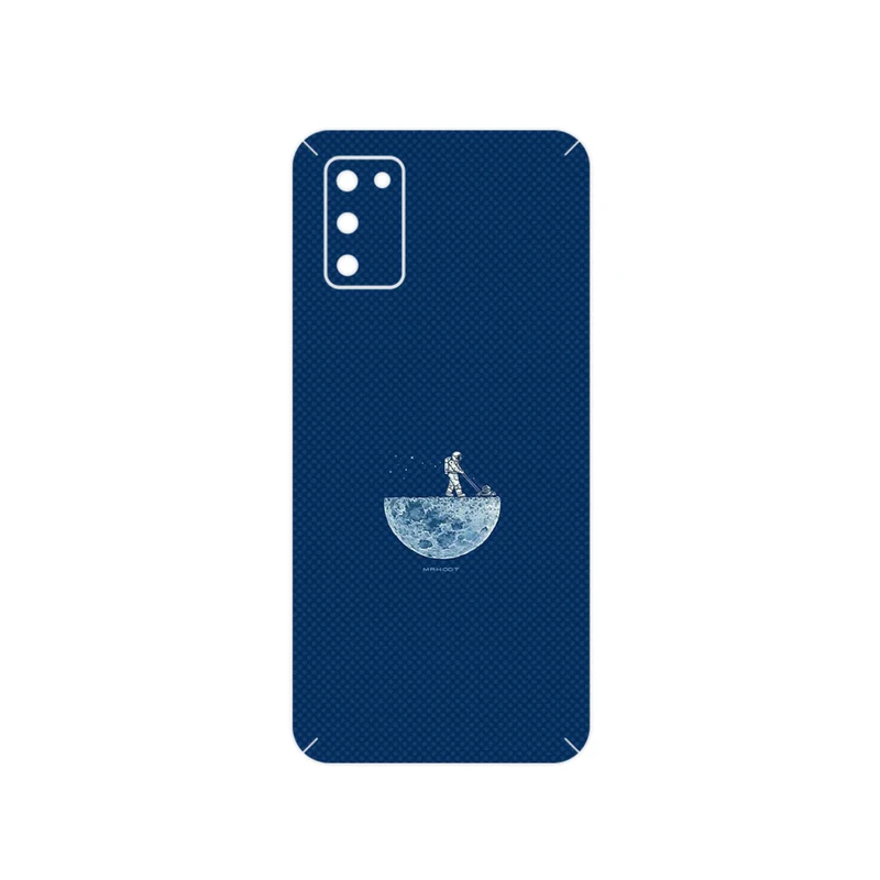 برچسب پوششی ماهوت مدل Minimal Gardener Astronaut مناسب برای گوشی موبایل سامسونگ Galaxy A03S