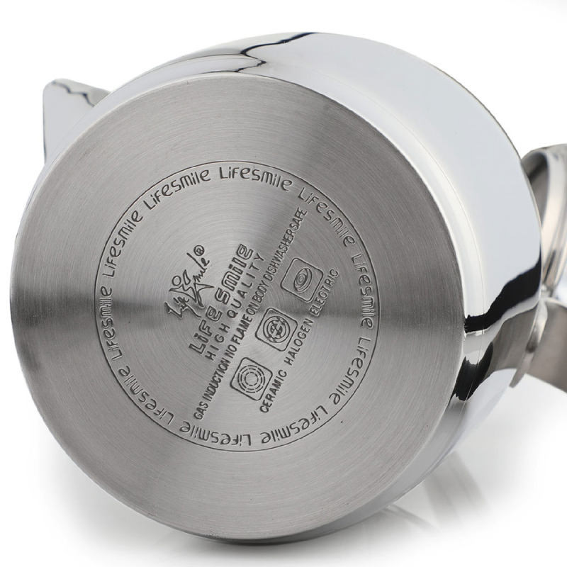 کتری لایف اسمایل مدل استیل TK1-2