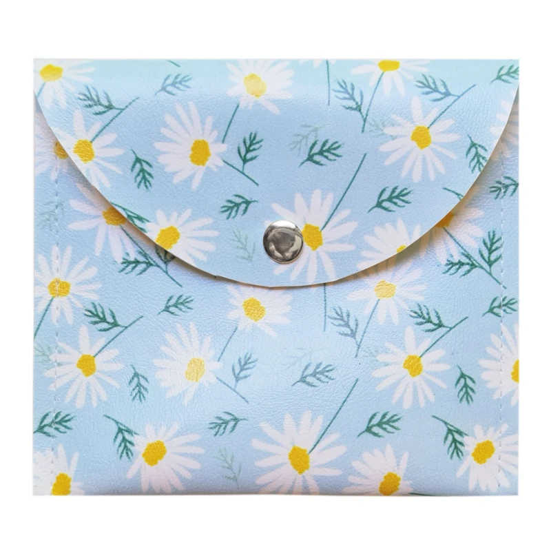 کیف هندزفری طرح گل بابونه مدل HBA111209