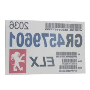 برچسب شیشه خودرو کد 1018