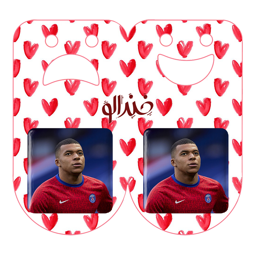 پیکسل خندالو مدل کیلیان امباپه کد 14028 به همراه مگنت