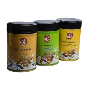 قاووت چهل گیاه و نخود نارگیل و پسته بیجاری کرمان - 900 گرم بسته 3 عددی