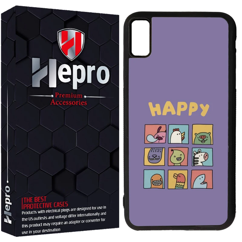 کاور هپرو طرح فانتزی مدل TPU مناسب برای گوشی موبایل اپل IPHONE X / XS