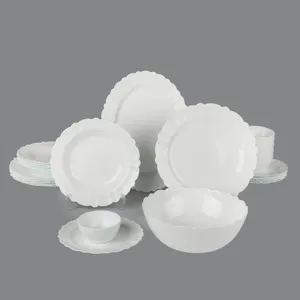 سرویس غذاخوری 26 پارچه 6 نفر مدل قالب گرد