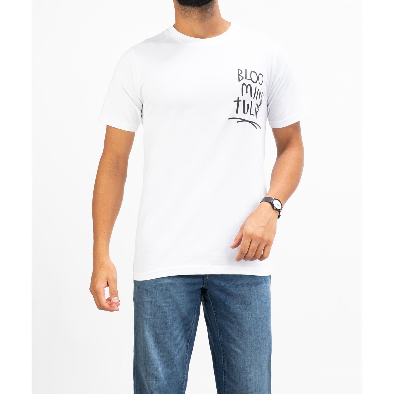 تی شرت آستین کوتاه مردانه رونی مدل 3155003000 -  - 2