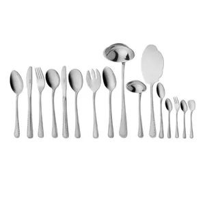 سرویس قاشق و چنگال 86 پارچه ناب استیل مدل برلین