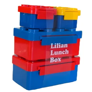 ظرف غذای ۴ تکه کودک مدل پازل