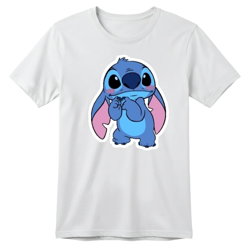 تی‌شرت آستین کوتاه بچگانه مدل استیچ  کد p5 