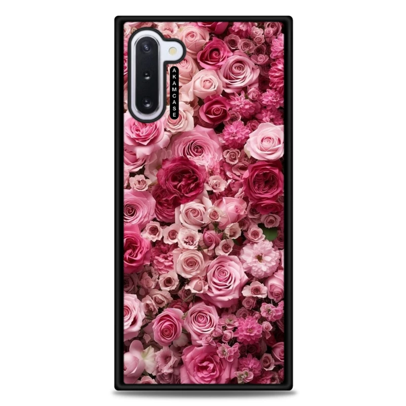 کاور آکام مدل AMC-WSGN10-FLOWERS-41 مناسب برای گوشی موبایل سامسونگ Galaxy Note 10