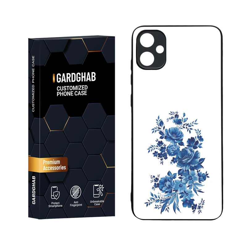 کاور گارد قاب مدل دورژله ای پشت گلس دخترانه مناسب برای گوشی موبایل سامسونگ Galaxy A05