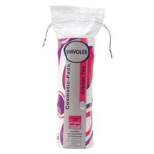 پد پاک کننده آرایش شيولس مدل pure cotton بسته 90 عددی