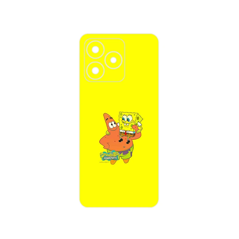 برچسب پوششی ماهوت مدل SpongeBob SquarePants مناسب برای گوشی موبایل ریلمی C53