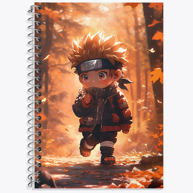 دفتر نت موسیقی 50 برگ خندالو طرح انیمه ناروتو (Naruto) کد N3797