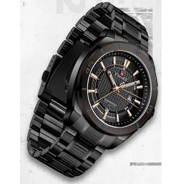 ساعت مچی عقربه‌ای مردانه کوارتز نیوی فورس مدل NF9210 BB