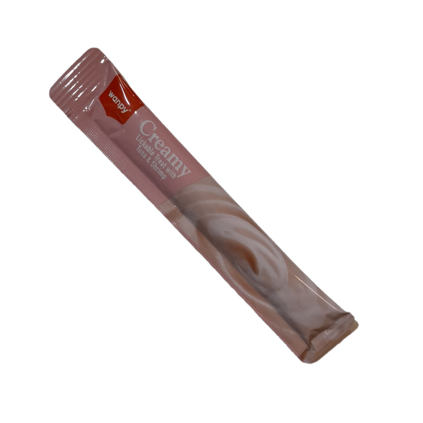 بستنی گربه ونپی ماهی تن و میگو مدل خامه ای وزن 14 گرم