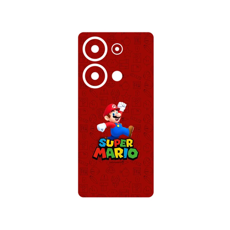 برچسب پوششی ماهوت مدل Super_Mario_Game مناسب برای گوشی موبایل شیائومی Redmi Note 13 Pro 4G