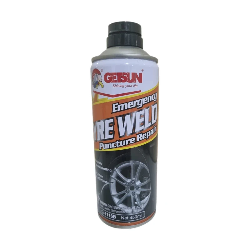 اسپری رفع پنچری لاستیک گتسان مدل G-1116B حجم 450 میلی لیتر