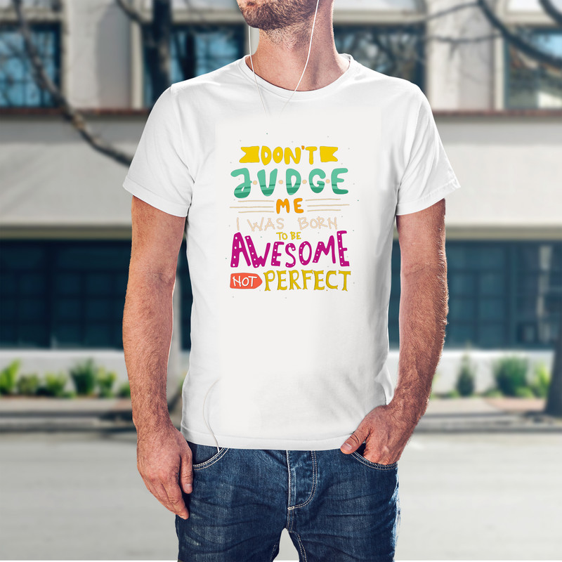 تیشرت آستین کوتاه مردانه مدل T016W