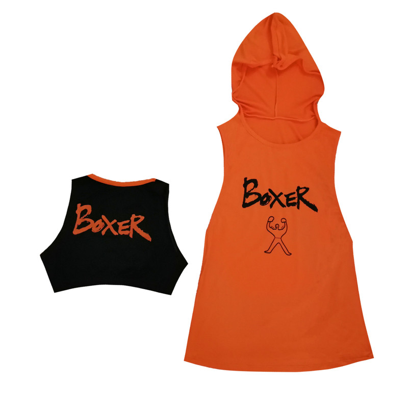 ست تاپ و نیم تنه ورزشی زنانه مدل Boxer