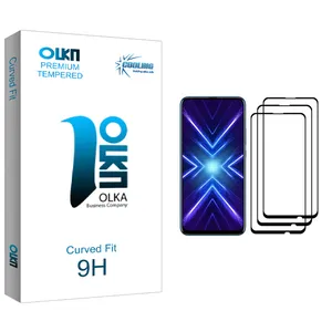 Cooling Olka glass Screen Protector For  Honor 9X Pack Of 3