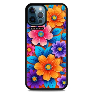 AKAM AMC-WA12PROMAX-FLOWERS-39 Cover For Apple iPhone 12 Pro Max