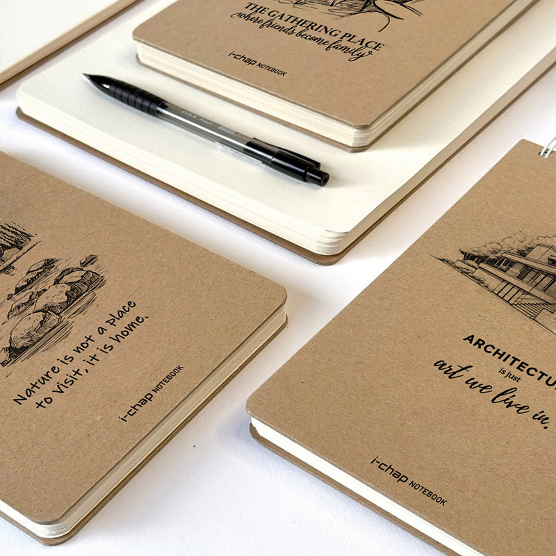 دفتر طراحی 80 برگ آی چاپ مدل کافه کد 990