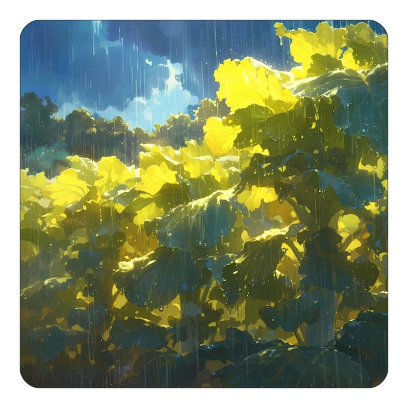 مگنت کاکتی طرح نقاشی رنگ روغن مدل mp70363