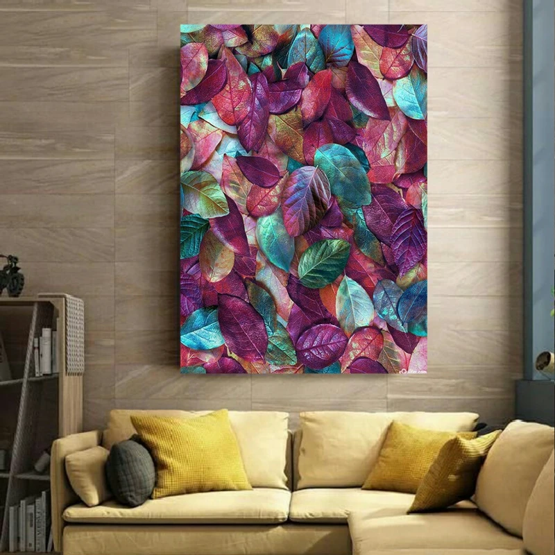 تابلو شاسی طرح مدرن برگ کد BL266