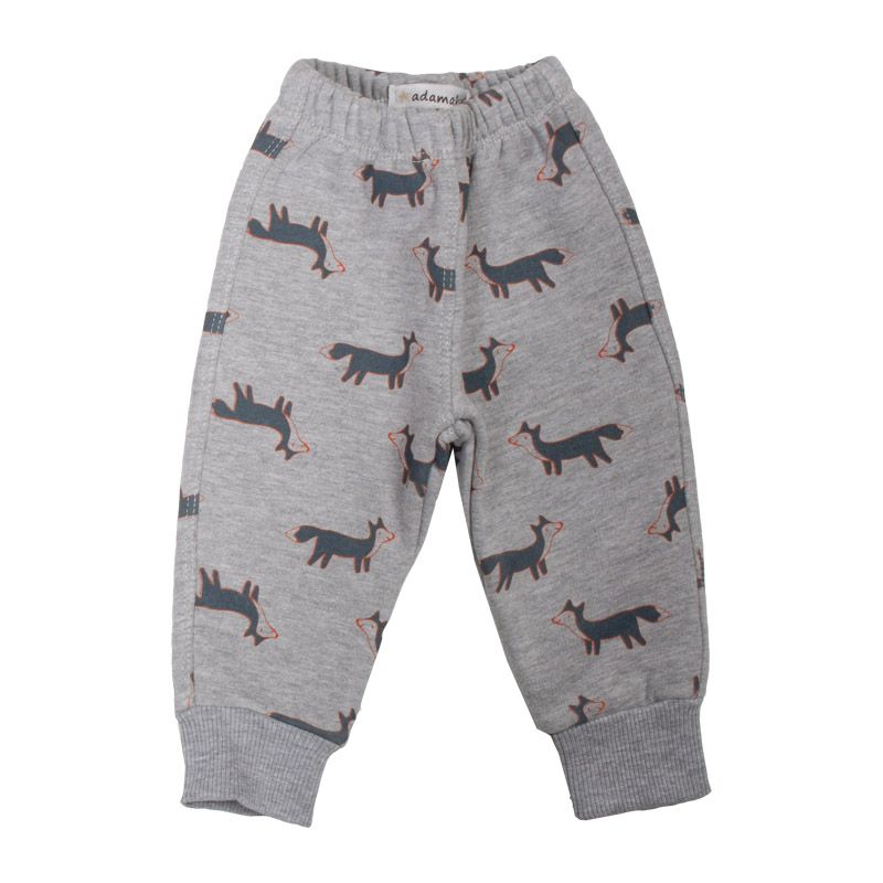 ست سویشرت و شلوار نوزادی آدمک مدل روباه کد 110013 - - 8