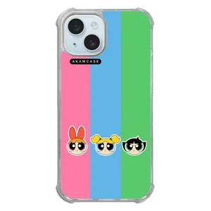 AKAM AMCWTA15-POWER PUFF GIRLS8  Cover For Apple iPhone 15