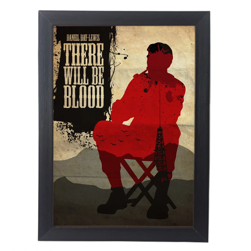تابلو آگاپه مدل G178 طرح There Will Be Blood