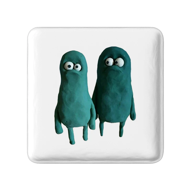 مگنت خندالو طرح عروسک خمیری کد 5987