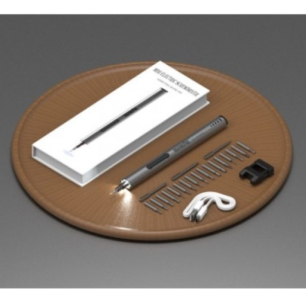 پیچ گوشتی شارژی کرییشن اسپیس مدل ZPJ مجموعه 20 عددی