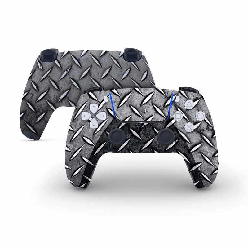 برچسب کنسول و دسته بازی و هدفون PS5 هاماگراف مدل Metallic 1