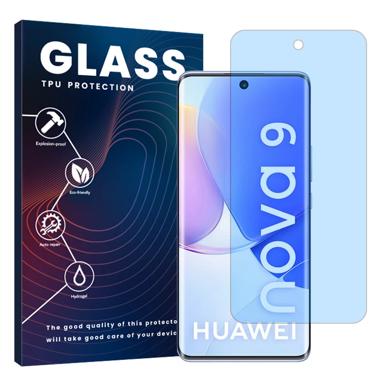 محافظ صفحه نمایش مات ضد اشعه آبی گلس مدل Resistant مناسب برای گوشی موبایل هوآوی Nova 9