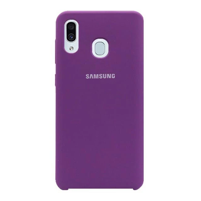 کاور مدل Silky soft-touch مناسب برای گوشی موبایل سامسونگ Galaxy A20