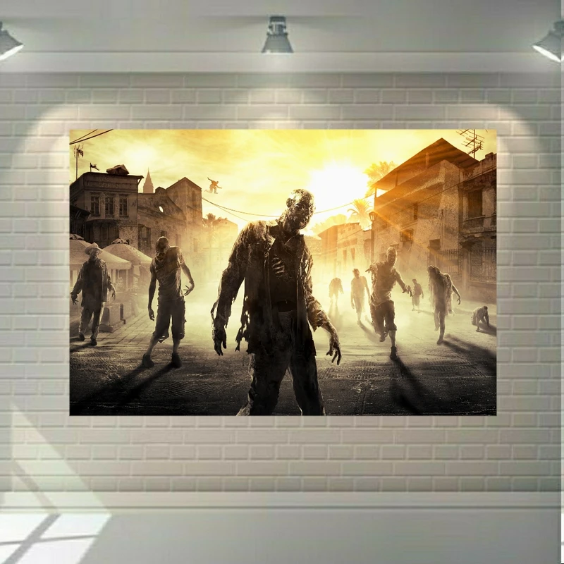 تابلو بوم طرح گیم Dying Light مدل SDB122 